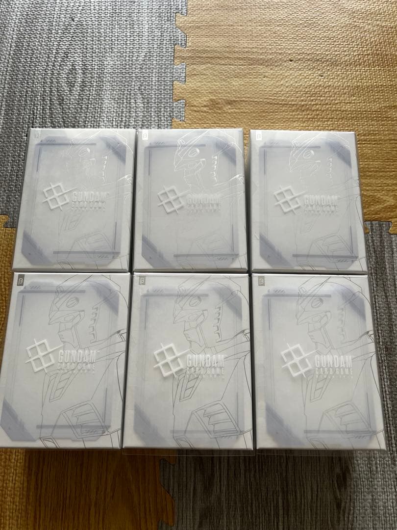 ガンダムカードゲーム　リミテッドBOX 6箱　パラレルリソース20枚