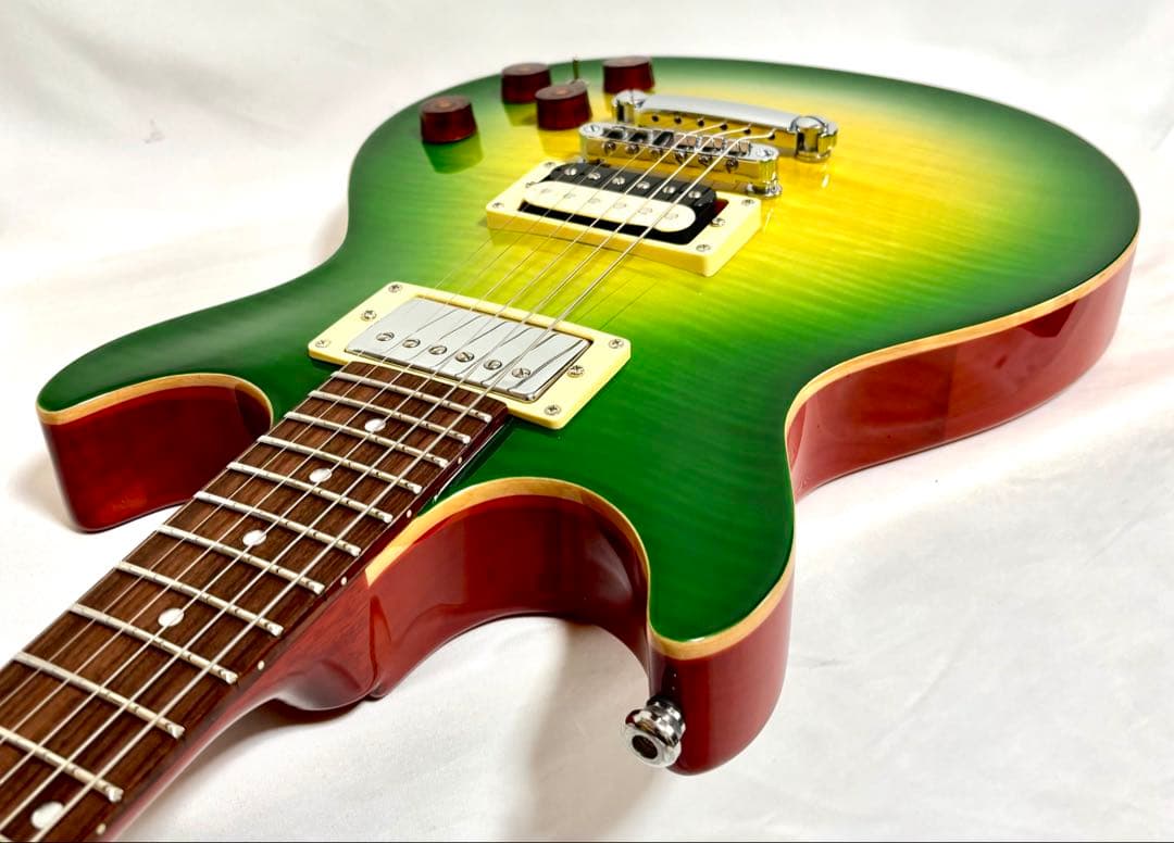 【新品弦張替済】GrassRoots エレキギター 横山健 イグアナ