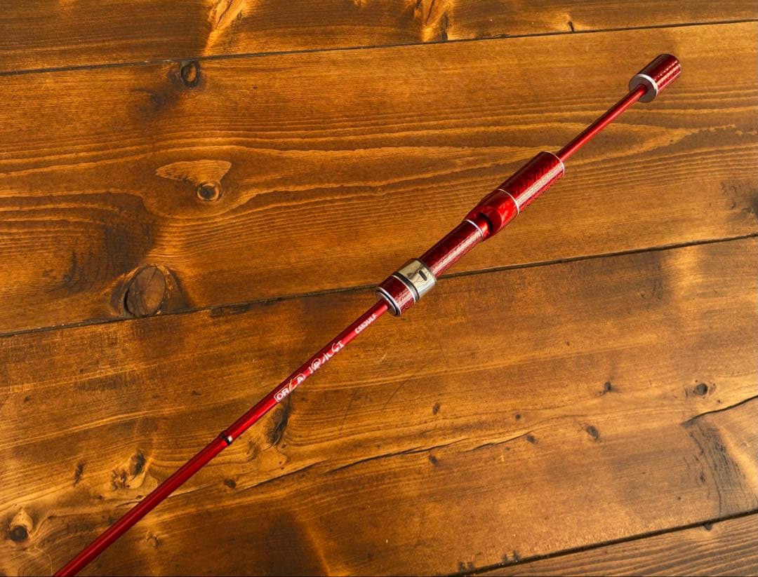 超軽量　カーボンロッド　アジングロッド　C552ULF 165cm ベイトロッド