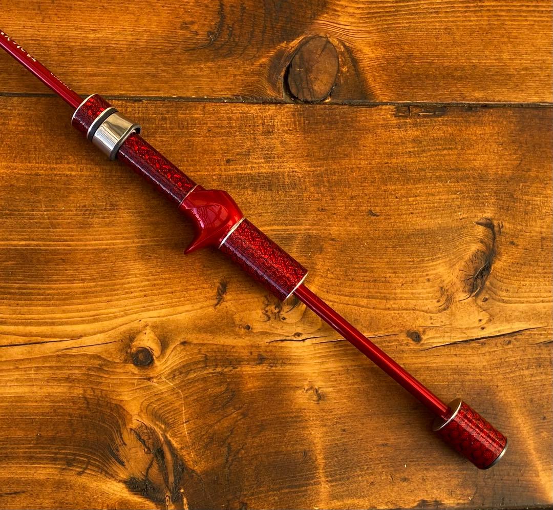 超軽量　カーボンロッド　アジングロッド　C552ULF 165cm ベイトロッド