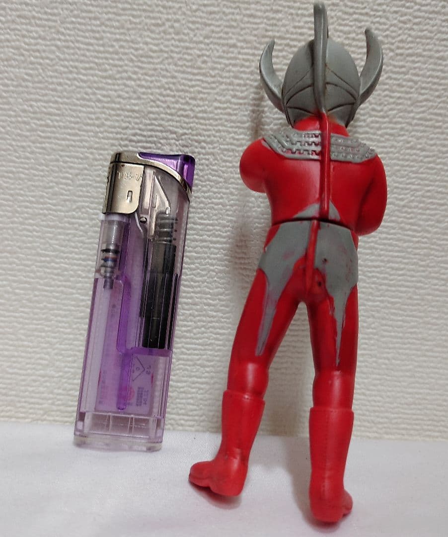 昭和レトロ ブルマァク当時物 ウルトラマンタロウ ポーズミニソフビ