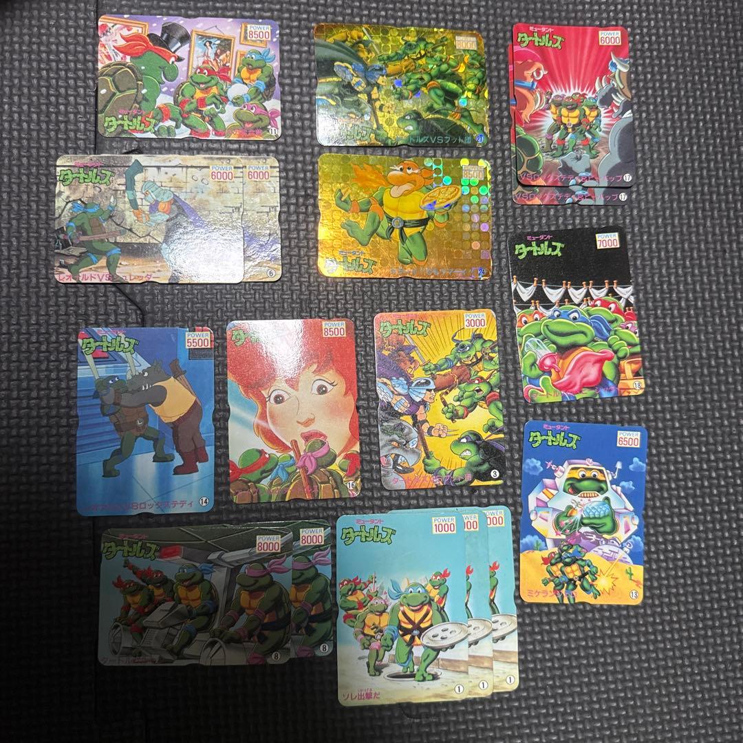 激レア　ミュータント　タートルズカード