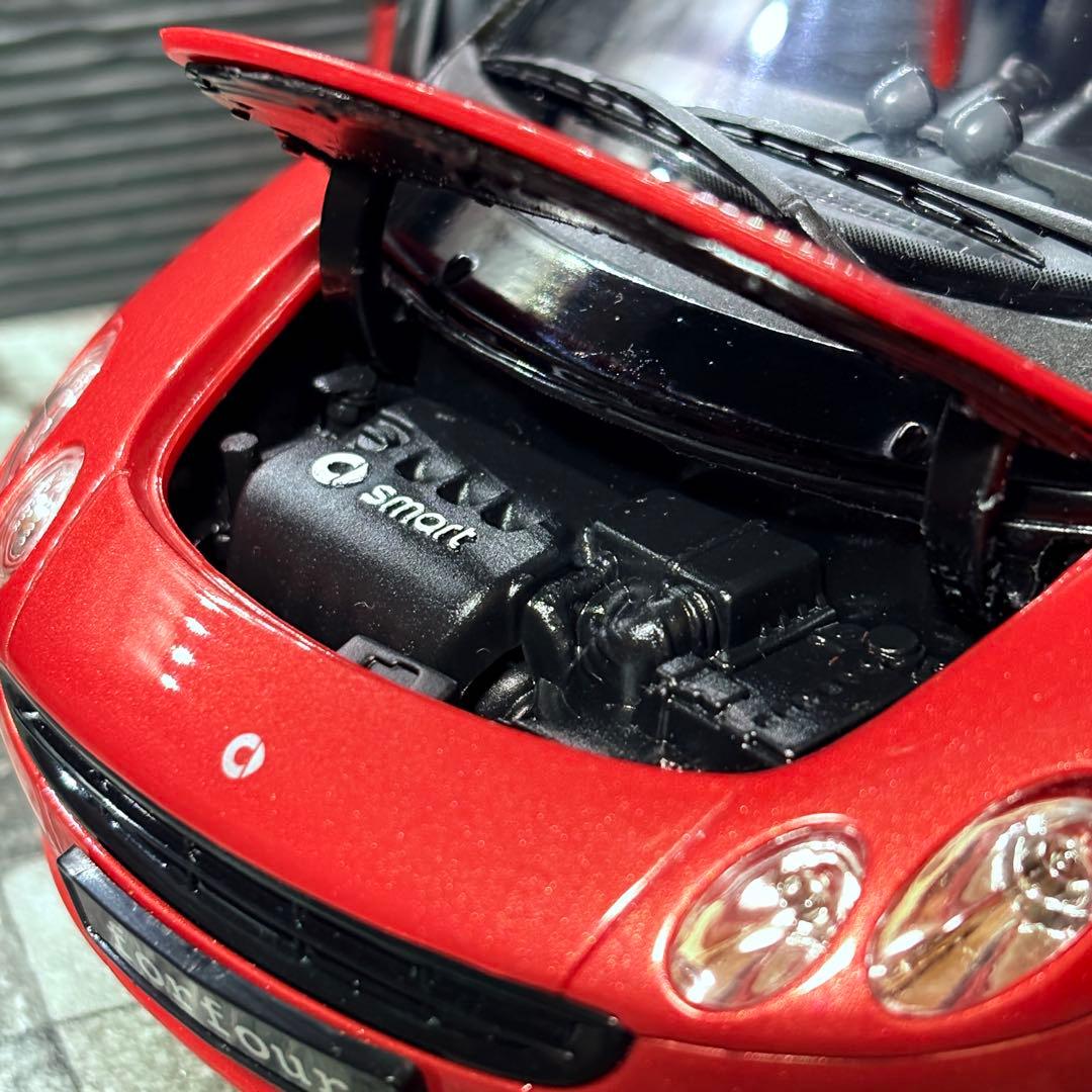 ディーラー特注 1/18 京商 smart forfour (W454)