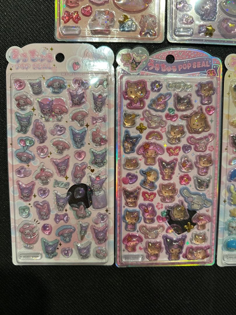 【正規品】うるちゅるポップシール　サンリオ