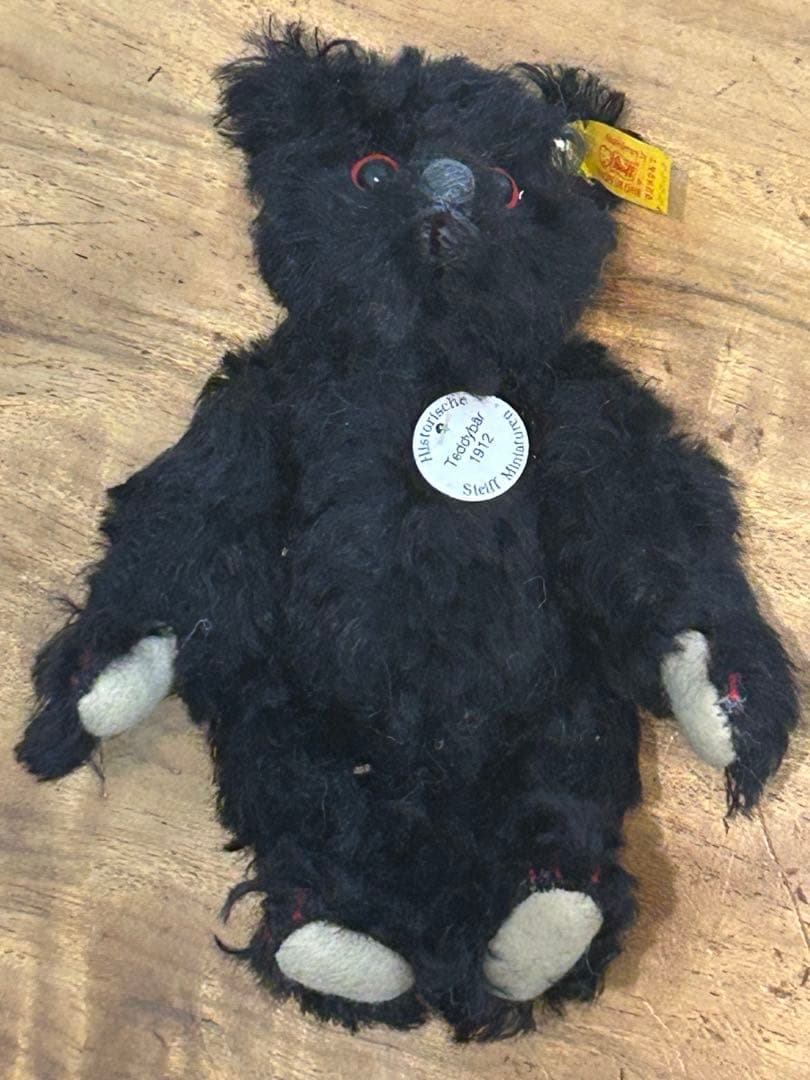 Steiff Teddy Bear 1912 黒