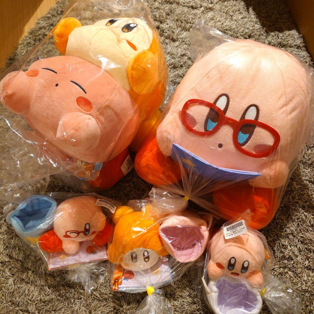 【新品未開封】星のカービィ Kirby＆Diary ぬいぐるみ5点セット