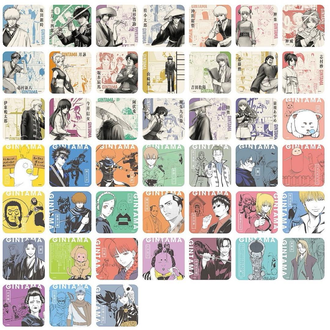 銀魂 生誕20周年記念銀魂展 アートコースターbox