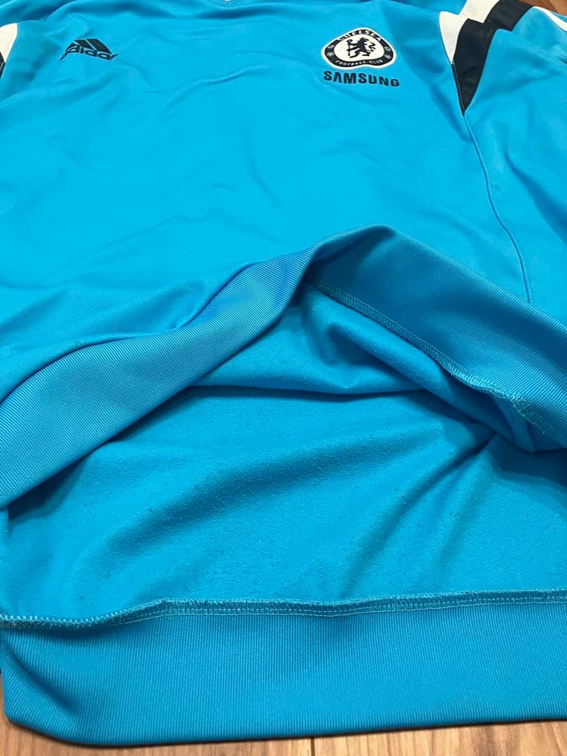 【希少】adidas×チェルシーFC/スウェット/ドリルトップ 2XL