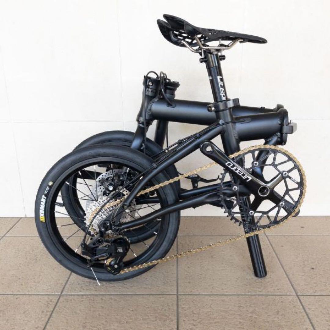 K3 PLUS ★未使用品★超軽量カスタム【8KG】★折り畳み　自転車　9速