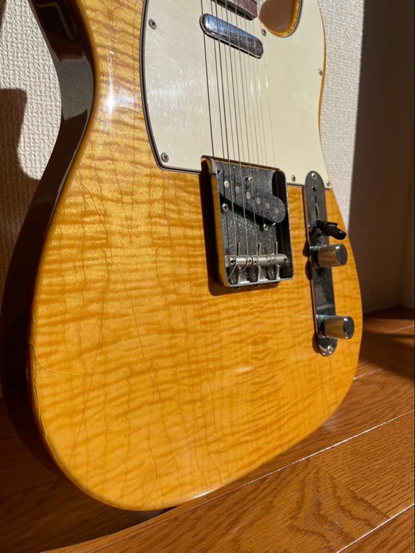 FenderJapan Telecaster Aシリアル トラ杢