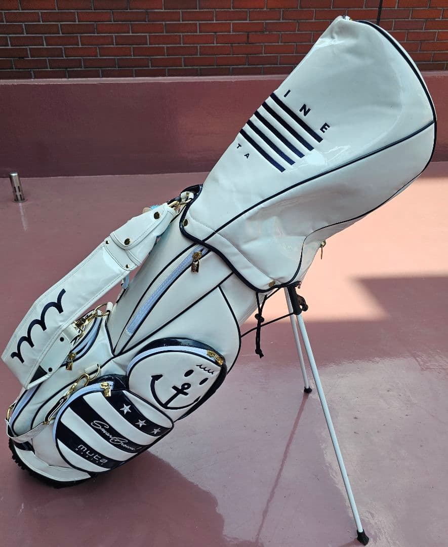 ムータ　キャディーバック　クラブカバー付き❗️