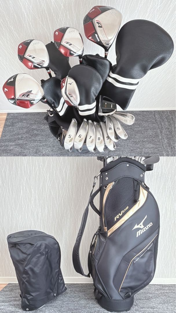 超豪華❗ミズノ/ブリヂストン★初心者用 メンズ ゴルフクラブセット
