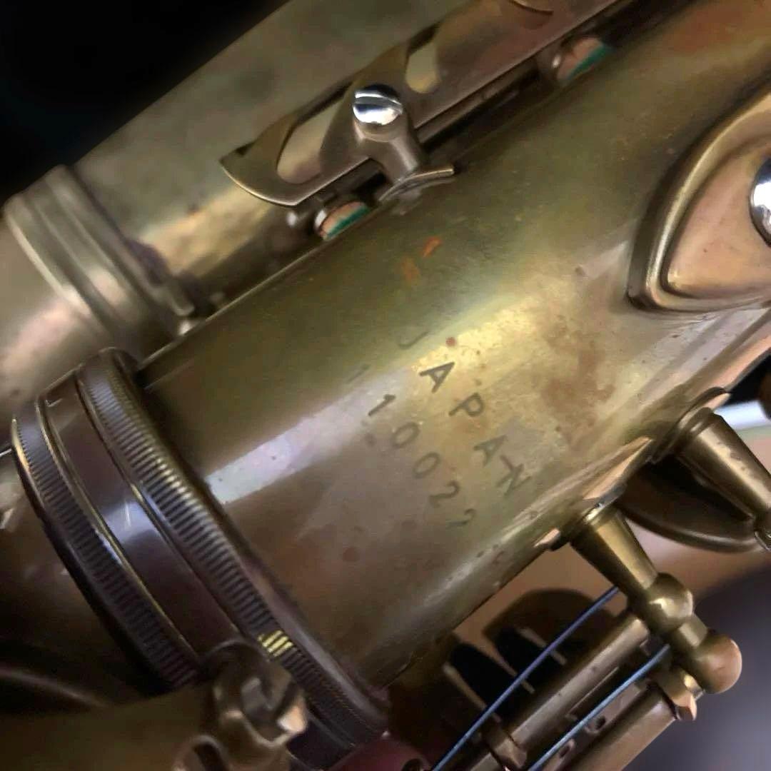 Cadeson アルトサックス A-92 アンラッカー仕上げ　高F#付 レア美品