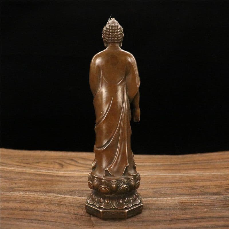 仏教美術 仏像 釈迦牟尼仏 阿弥陀仏 小仏像 銅製 銅器