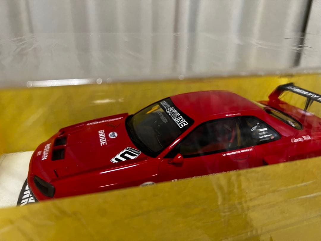 ミニカー LB-ER34 SuperSilhouette SKYLINE