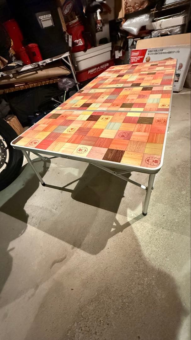 コールマン　ナチュラルモザイク　リビングテーブル180 PLUS