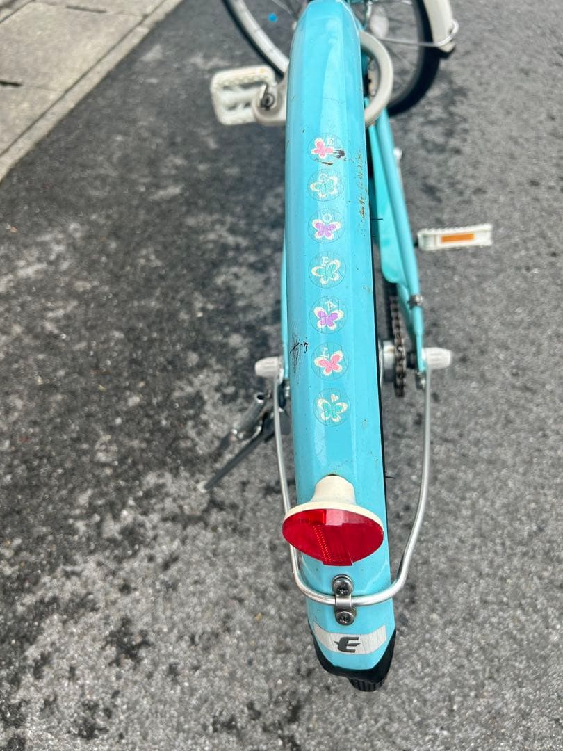 【滋賀県直接受け渡し出来る方限定】子供用自転車 22インチ エコパル