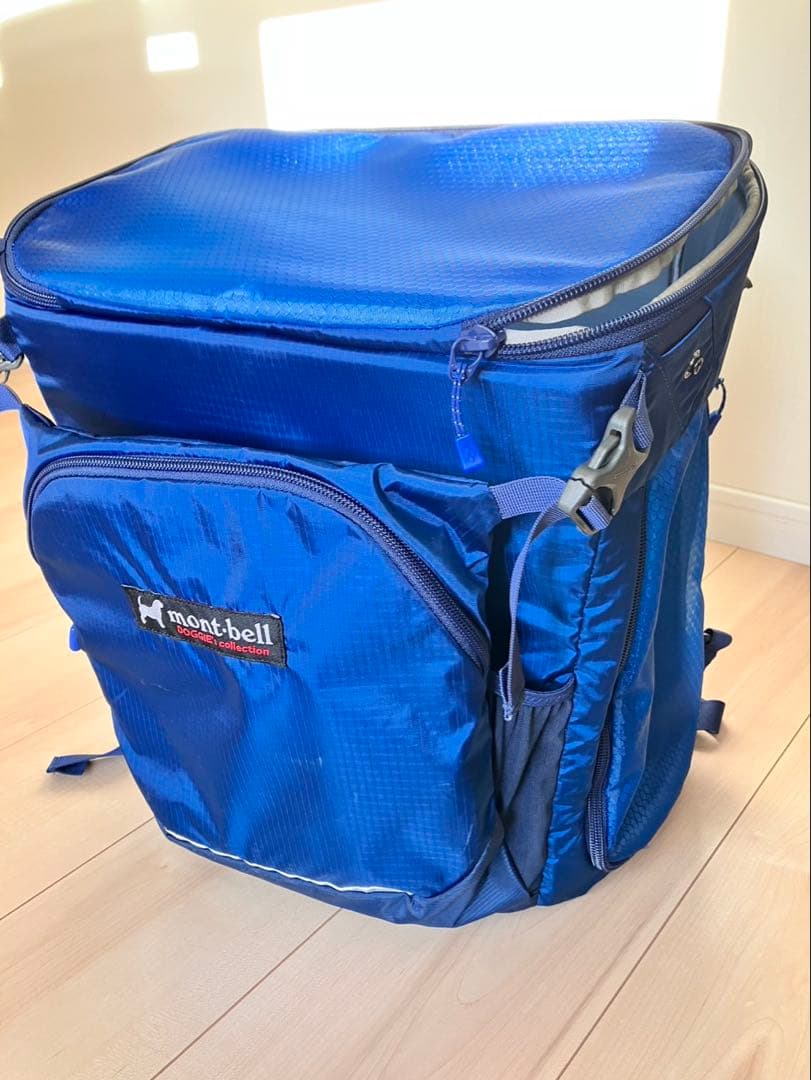 mont-bell モンベル ドッグキャリングバッグ Mサイズ　青