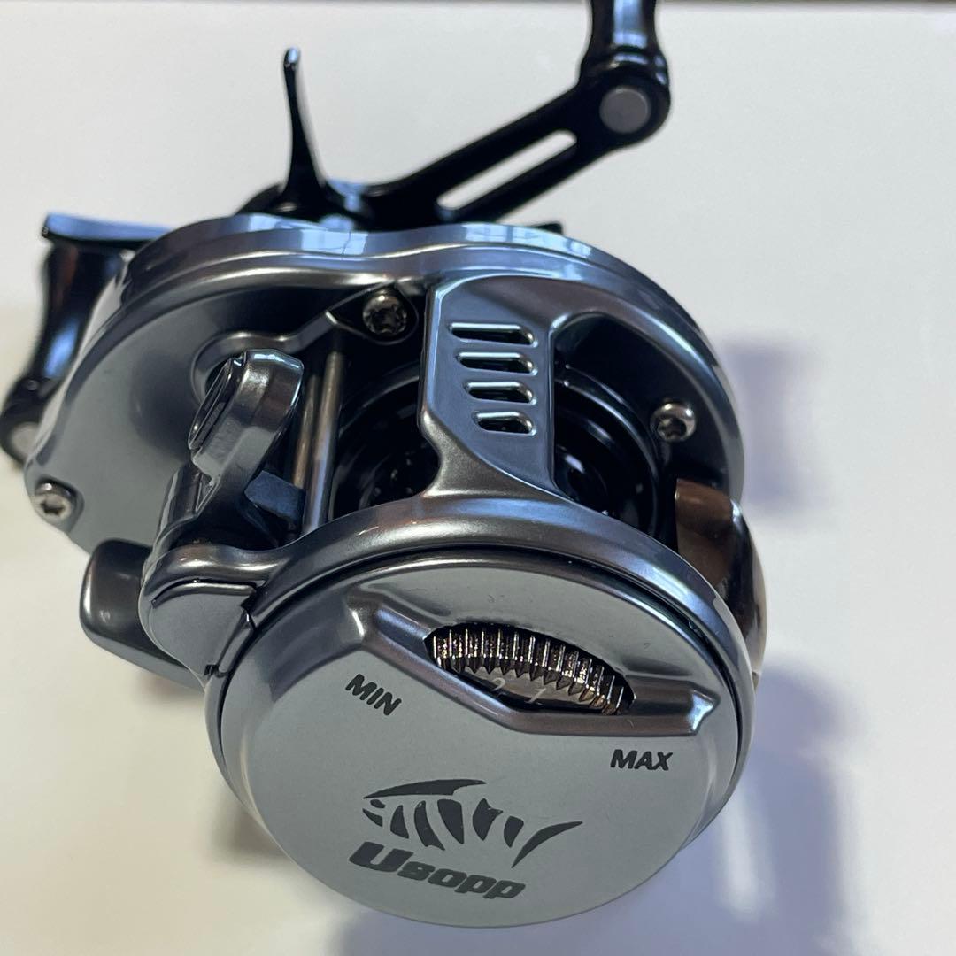 【NEW】超軽量 ベイトフィネスリール　右ハンドル　LEYDUN USOPP
