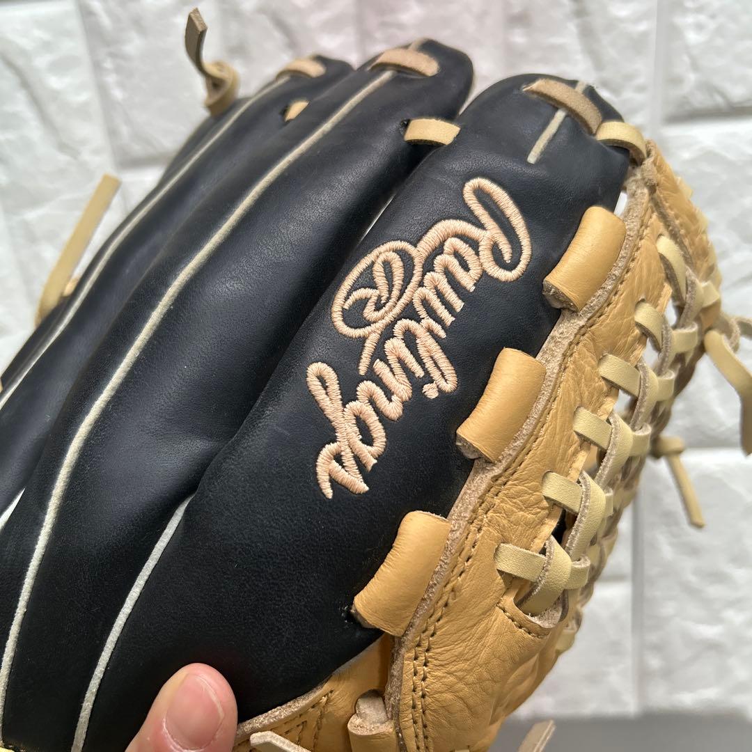【美品】野球 グローブ 軟式 一般 内野手 外野手 Rawlings