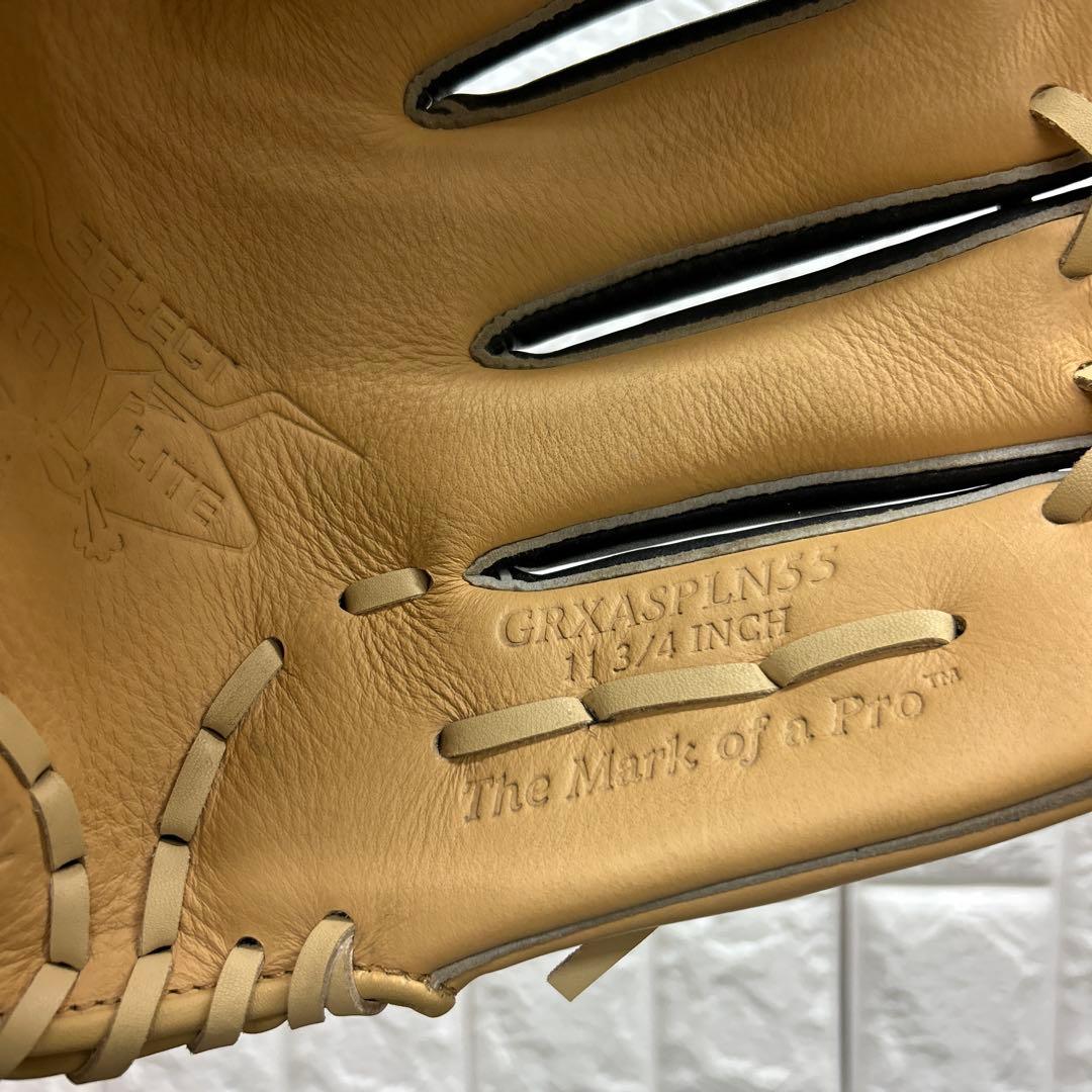 【美品】野球 グローブ 軟式 一般 内野手 外野手 Rawlings