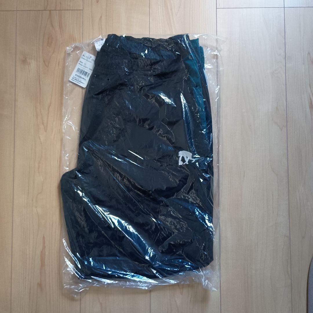 【新品未開封品】エゴザル　トラックパンツ　黒　XL