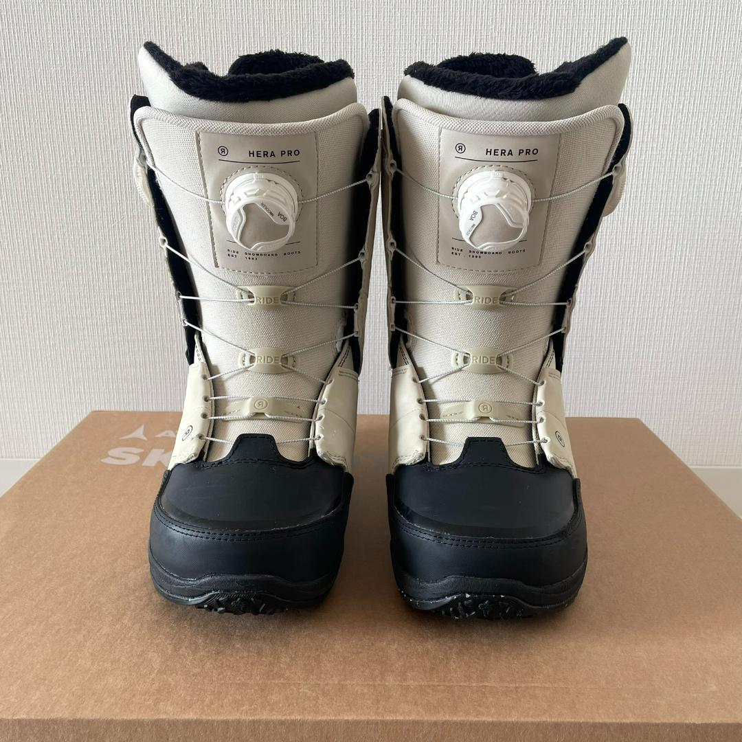 大人気！RIDE HERA PRO ヘラプロ レディース ダブルボア ECRU