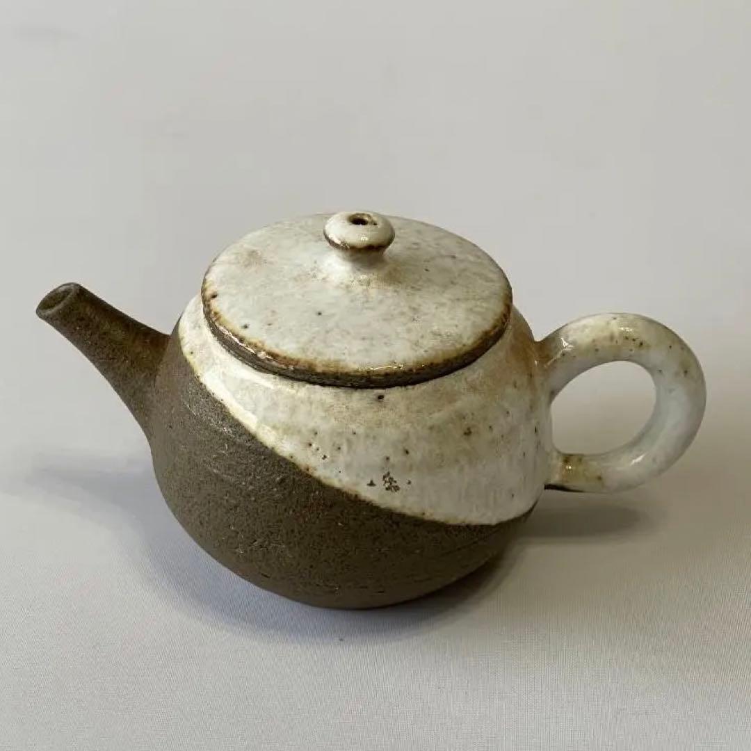 常滑焼 白山 後手急須　茶銚　茶器　茶道具