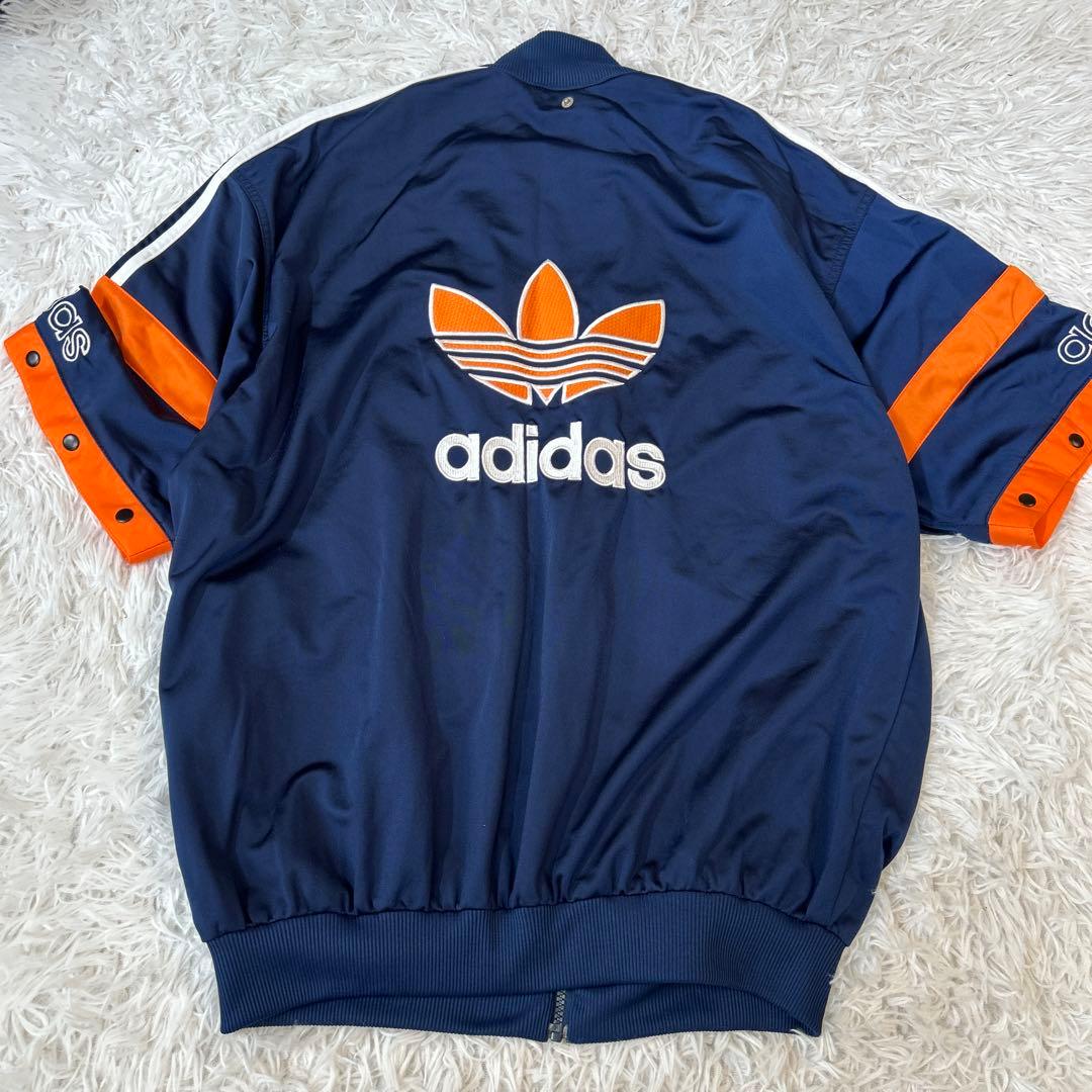 激レア！　アディダス　セットアップ　ネイビー　オレンジ　L y2k