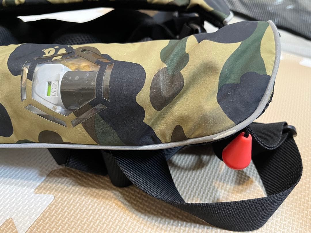 DAIWA × A BATHING APE フィッシング エイプライフジャケット