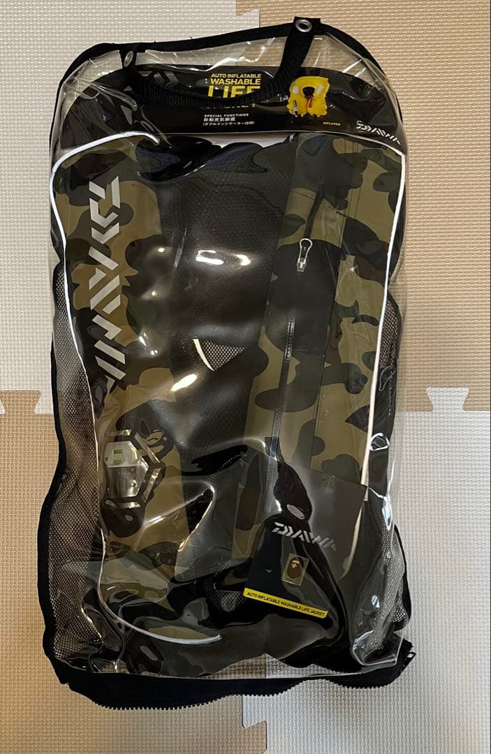 DAIWA × A BATHING APE フィッシング エイプライフジャケット