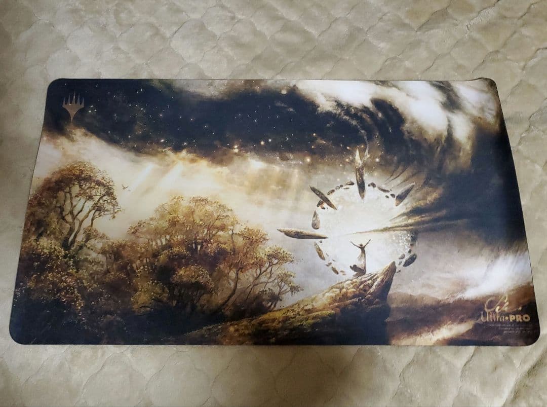 無限性の支配 Seb McKinnon サイン入り プレイマット mtg