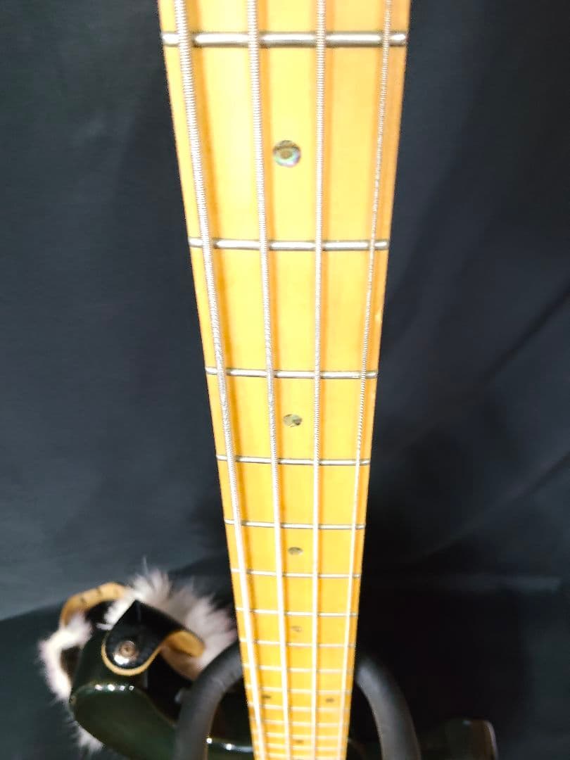 Ibanez ATK400 エレキベース ダークグリーン 現状渡し ストラップ