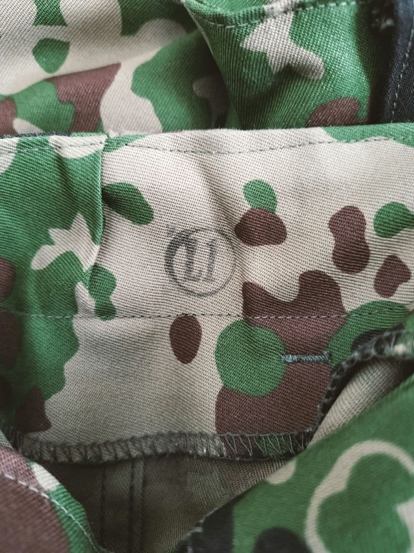 迷彩戦闘服セット（長袖ジャケット・パンツ）PX品