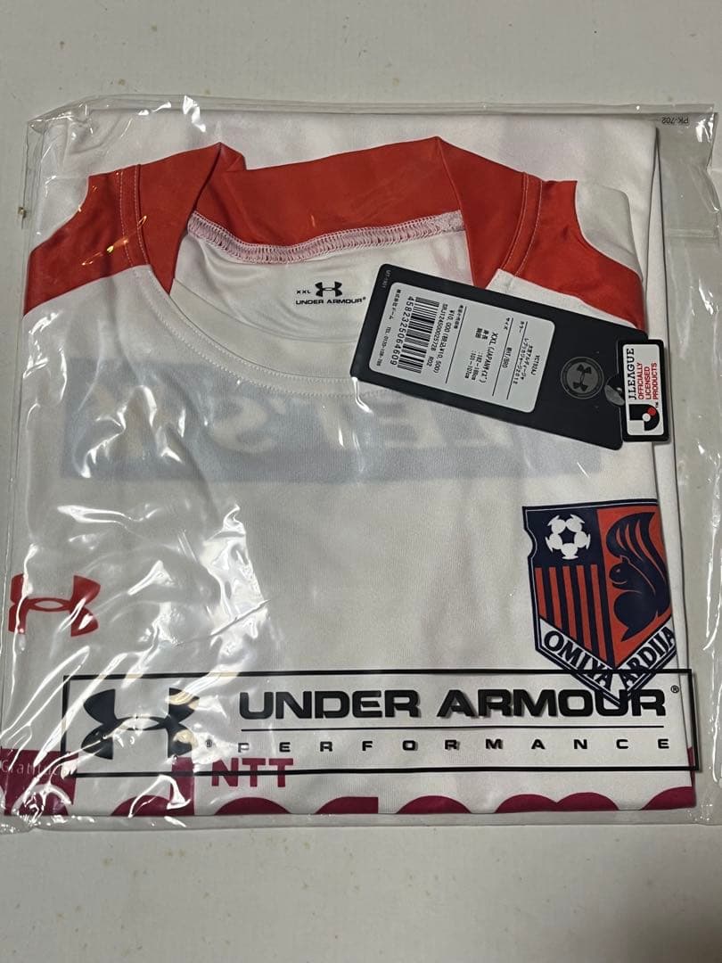 大宮アルディージャ　2012年　アウエー　ユニフォーム 白　XLL