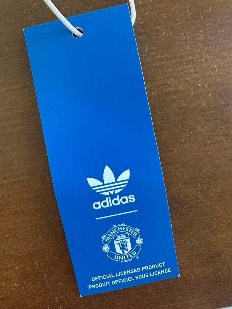 adidas マンチェスターユナイテッド　ブラック レッド 長袖シャツ XL