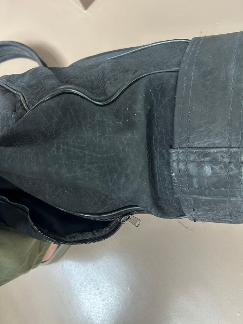 【希少】40年前海外購入 象革製ゴルフバッグ ※ヴィンテージ品