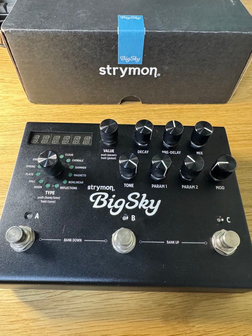 BigSky strymon limited black ver.リバーブ