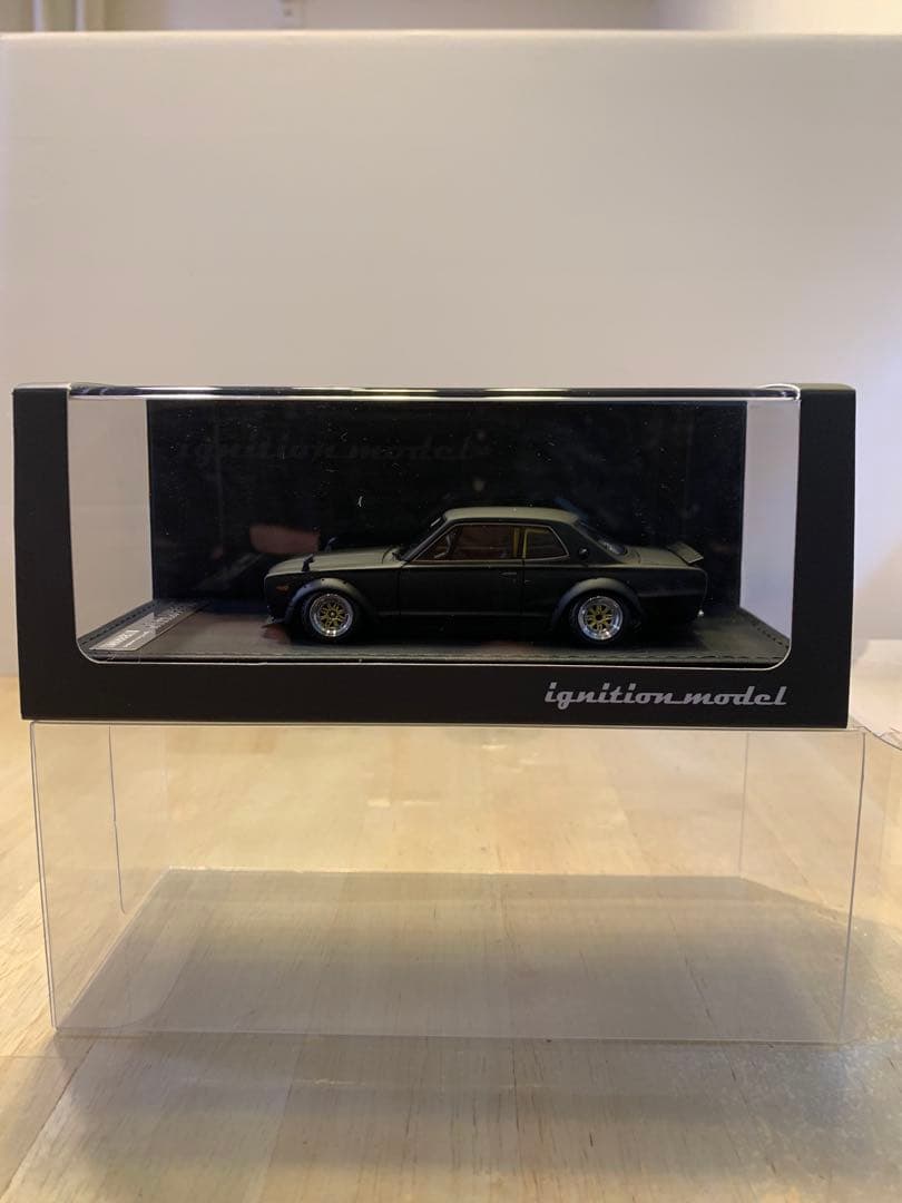 イグニッションモデル　1/43 LBWK ハコスカ マットブラック