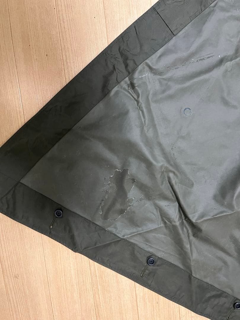 良品オーストリア軍幕　軍放出品　パップテント2枚組