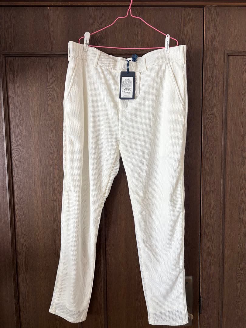 muta ムータ　ゴルフパンツ ホワイトL(6)サイズMMBC-190815