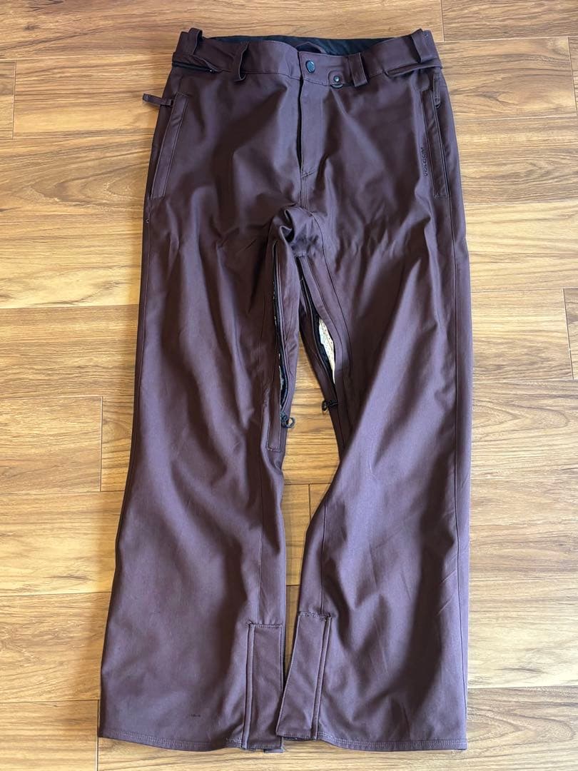 VOLCOM ボルコム スノボウェア 上下セット メンズM ZIPTECH 迷彩