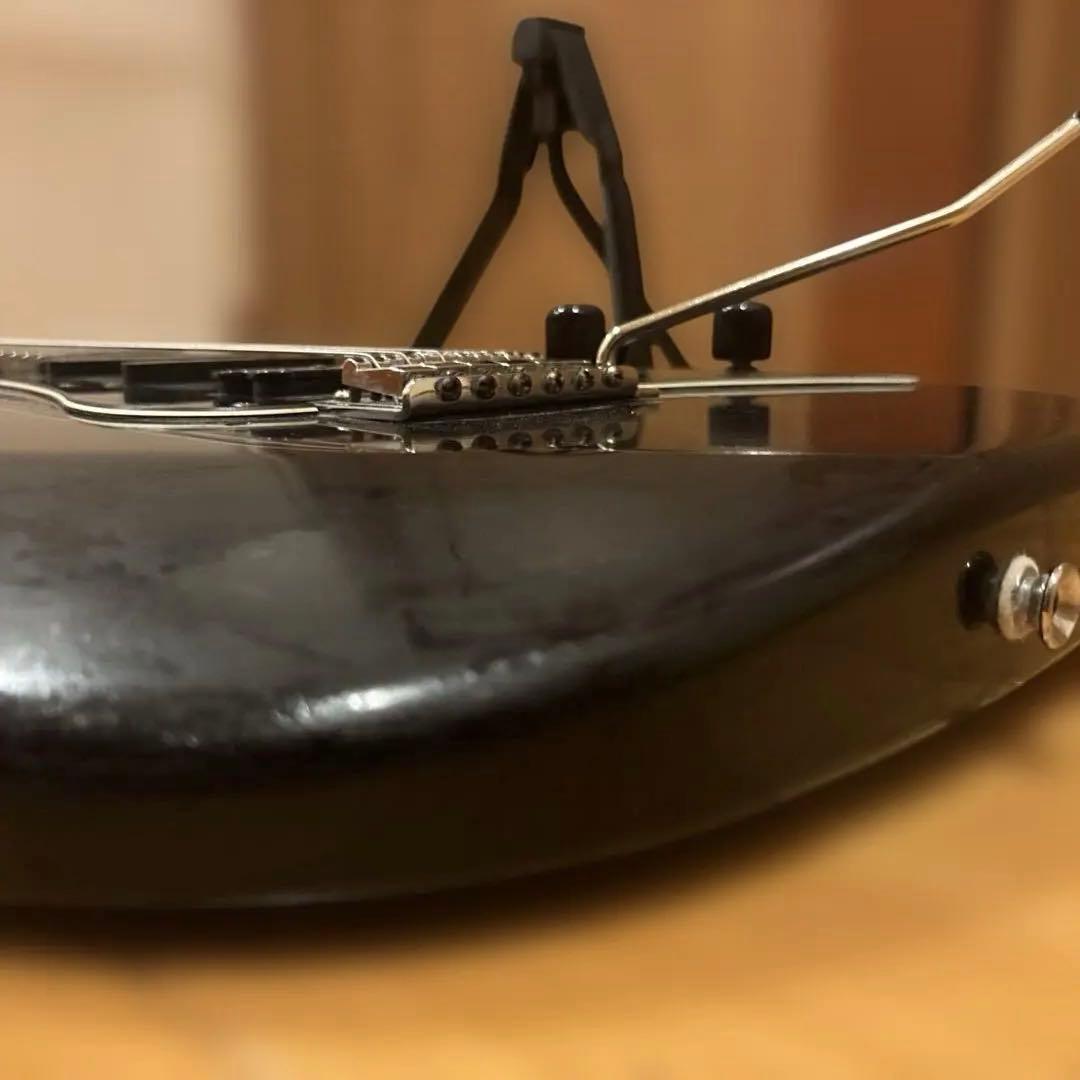 YAMAHA RGS 112P ブラック色 エレキギター アーム付 新品弦張替済