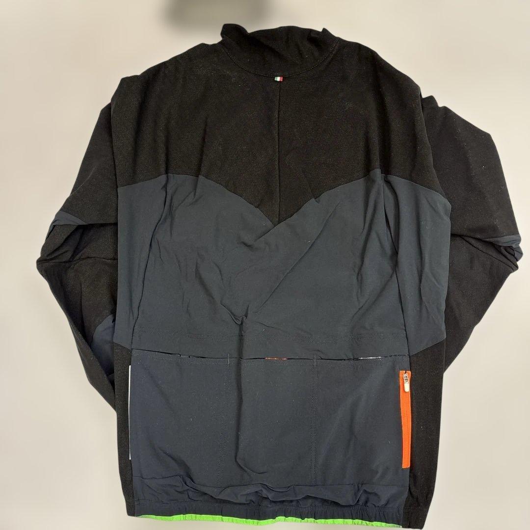 【新品】Q36.5 サイクルジャージ ブラック/オレンジ