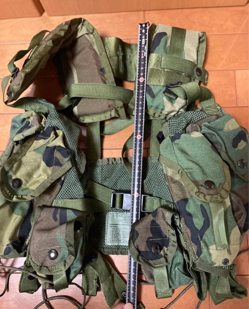 実物　米軍　タクティカルベストVEST ENHANCED TACTICAL