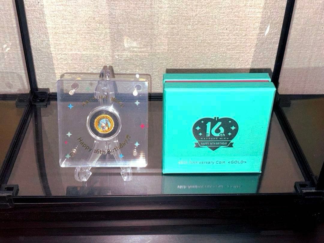 【最終】初音ミク Happy 16th Birthday 公式カラー金貨