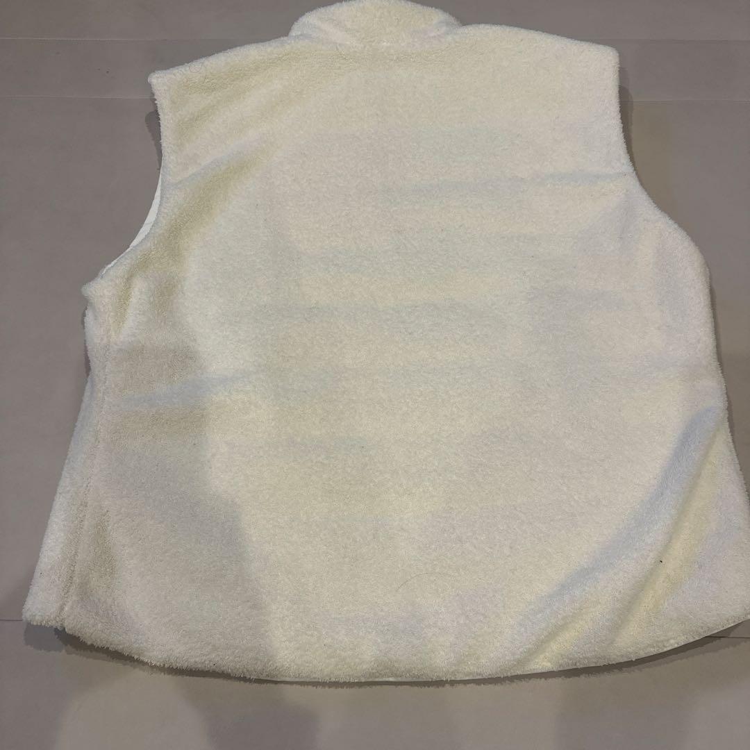 ルコックスポルティフリバーシブル ボアフリースベスト