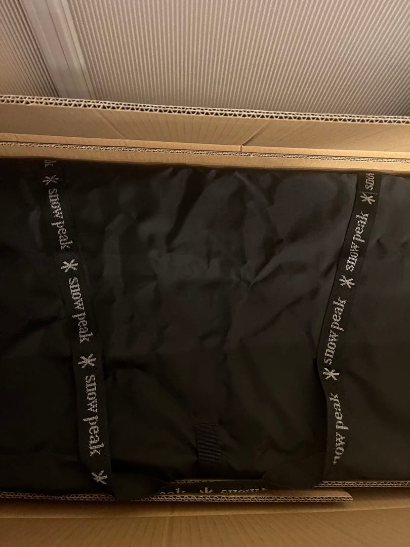 限定品　ワンアクションテーブルロング竹 ブラック　雪峰祭　スノーピーク