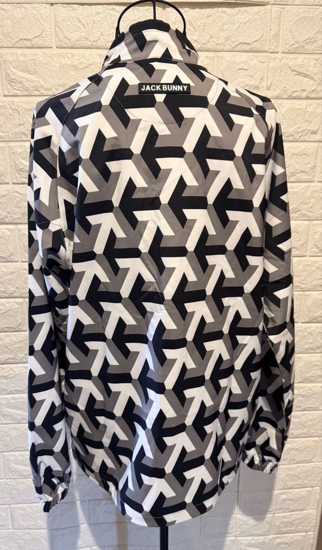 【近日譲渡・美品】 ジャックバニー 2WAYストレッチ二重織フルジップジャケット