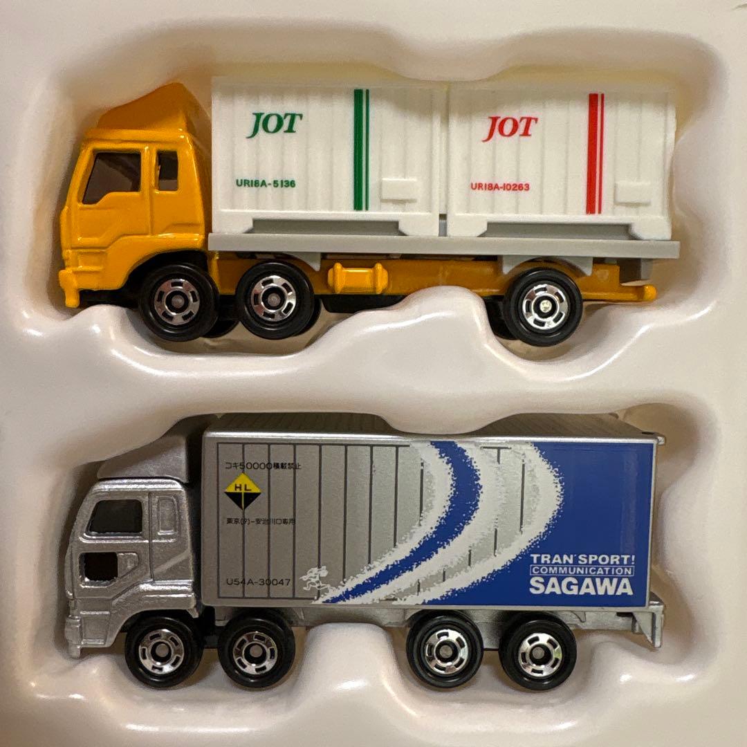 トミカ 鉄道輸送コンテナトラックセット